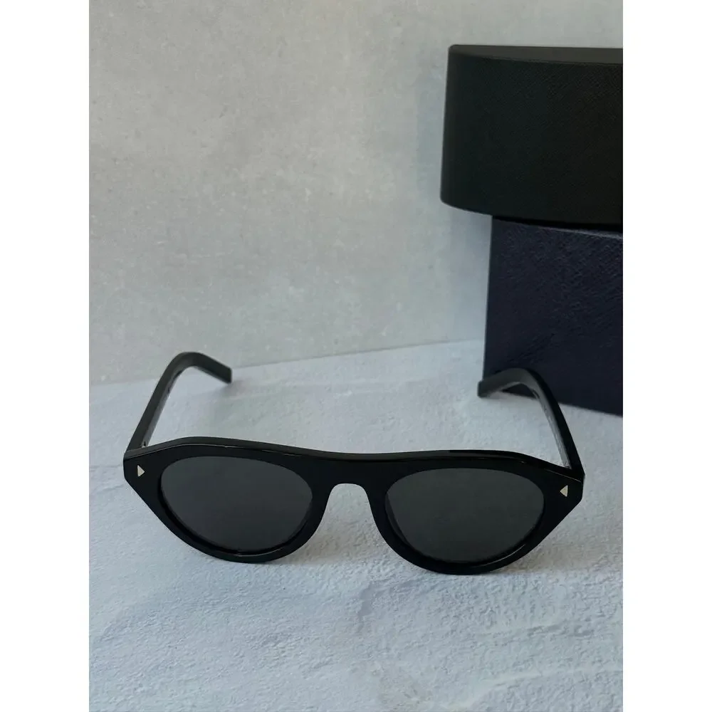 NEW Prada PR B15S Unisex Aviator Sunglasses Black $578